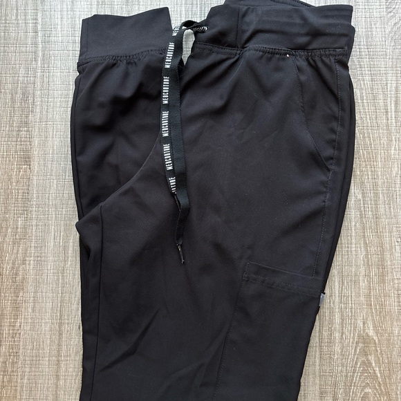 Med Couture Pants - Med Couture insight Black Jogger scrub pants